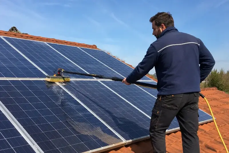 Nettoyage et entretien de panneaux solaires à Terval