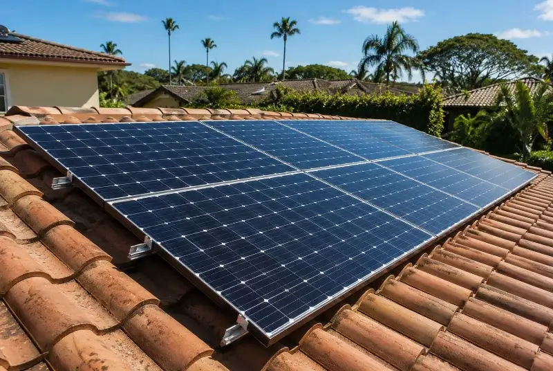 Installation de panneaux solaires à Terval